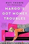 audiobook cover image of Margo's Got Money Troubles featuring a girl lying down on a pink couch