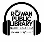 RPL logo with a pair of black headphones wrapped around it