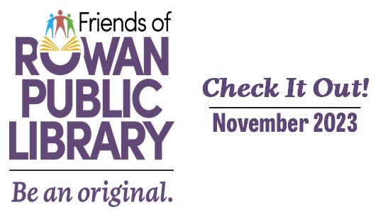 masthead reading friends of rpl newsletter november 2023 with friends of rpl logo