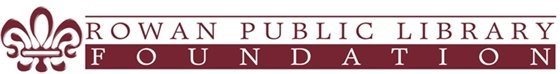burgundy Rowan Public Library Foundation logo