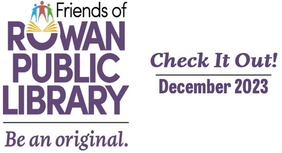 december 2023 masthead of the Friends of RPL newsletter featuring the friends of rpl logo