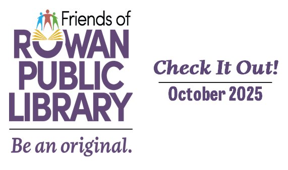friends newsletter masthead with friends of RPL logo and the words "check it out October 2025"