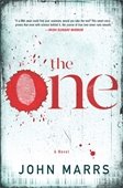 Cover image of The One featuring a fingerprint in blood