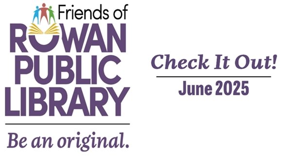 masthead featuring Friends of RPL logo and purple text reading "check it out June 2025"