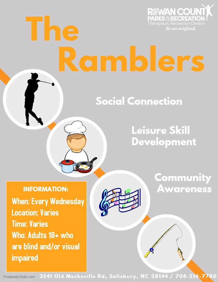 Flyer describing the ramblers program (PDF) 
