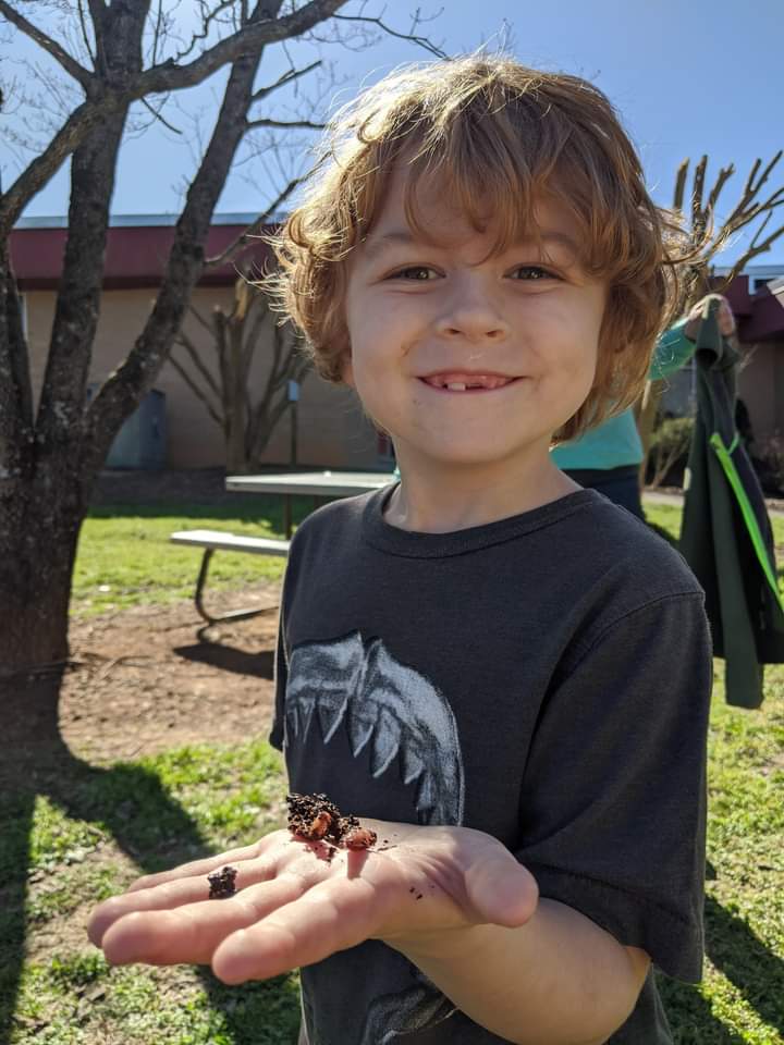 Landis kid with worm