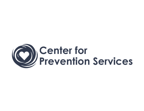 Center for Prevention Services logo with heart symbol